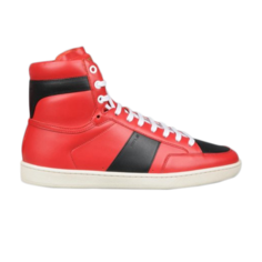 Высокие кроссовки Yves Saint Laurent SL/10H High Top, красный
