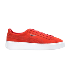 Кроссовки Wmns Suede Platform Puma, красный