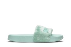 Кроссовки Fenty x Wmns Fur Slide Puma, зеленый