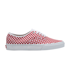 Ботинки Authentic Vans, красный