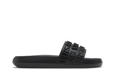 Шлепанцы Versace Slide, черный