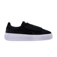 Кроссовки Wmns Basket Platform Strap Puma, черный