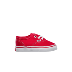 Кроссовки Authentic Toddler Vans, красный