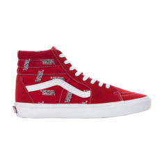 Кроссовки Sk8-Hi Vans, красный