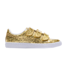 Кроссовки Wmns Basket Strap Glitter Puma, золото