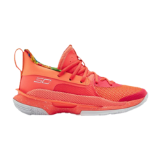 Кроссовки Sour Patch Kids x Curry 7 GS Under Armour, красный