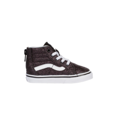 Кроссовки Sk8-Hi Zip Toddler Vans, черный