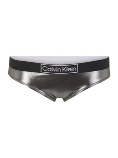 Плавки бикини Calvin Klein, серебристо-серый
