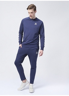 Темно-синие мужские спортивные штаны Hummel