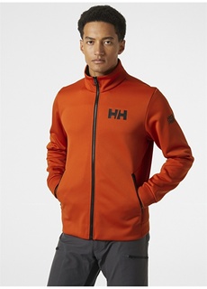 Оранжевый мужской флисовый свитшот Helly Hansen