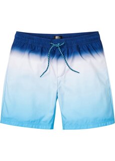 Пляжные шорты с градиентом из переработанного полиэстера Bpc Bonprix Collection, синий