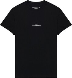 Футболка Maison Margiela Upside Down Logo T-Shirt &apos;Black&apos;, черный