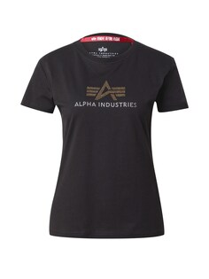 Рубашка Alpha Industries Crystal, черный