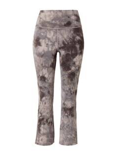 Расклешенные брюки для тренировок Adidas Studio Earth, мутный цвет/серый