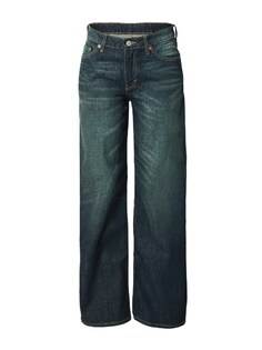 Широкие джинсы Weekday, темно-синий