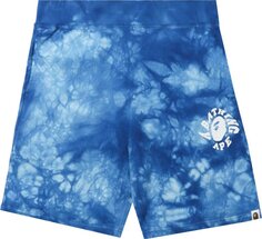 Шорты BAPE Tie Dye Sweat Shorts &apos;Blue&apos;, синий