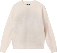 Свитер Stussy 8 Ball Spray Sweater &apos;Ivory&apos;, кремовый