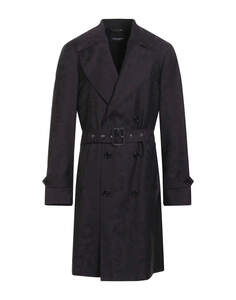 Двубортное пальто с поясом Dolce &amp; Gabbana, темно-фиолетовый