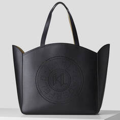 Сумка Karl Lagerfeld K/Сircle Large Perforated Logo, черный