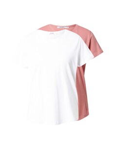 Рубашка Cotton On, темно-розовый/белый