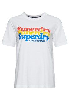 Рубашка Superdry, белый