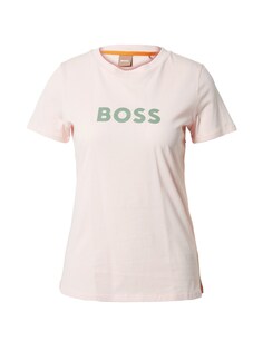 Рубашка BOSS Elogo, розовый