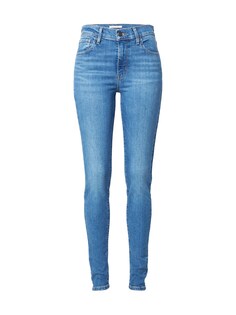 Узкие джинсы LEVIS 720 HIRISE SUPER SKINNY, синий