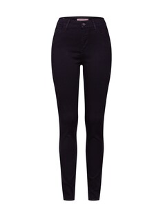 Узкие джинсы LEVIS 720 HIRISE SUPER SKINNY BLACKS, черный