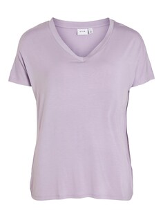 Рубашка Vila Belis, светло-фиолетовый