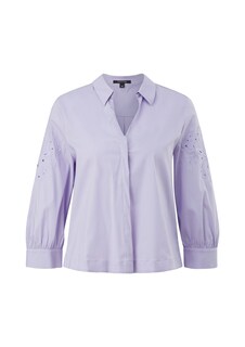 Блузка Comma, светло-фиолетовый