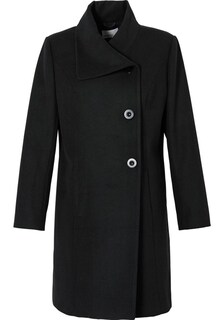 Межсезонное пальто Sheego, черный