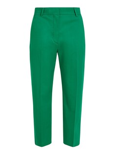 Обычные плиссированные брюки Tommy Hilfiger, зеленый