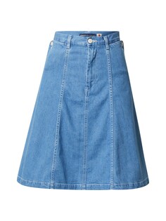 Юбка Levis Made &amp; Crafted LMC PETAL SKIRT LIGHT INDIGO - FLAT FINISH, синий