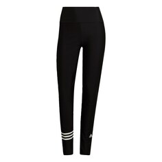 Узкие тренировочные брюки Adidas 3-Stripes, черный