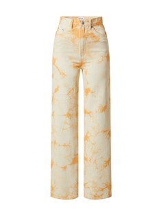 Широкие джинсы Edited Avery, светло-желтый/оранжевый