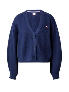 Вязаный кардиган Tommy Hilfiger Essential, темно-синий