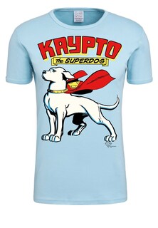 Рубашка Logoshirt Krypto the Superdog, светло-синий