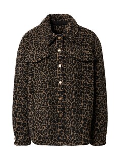 Межсезонная куртка Urban Classics, серо-коричневый/черный