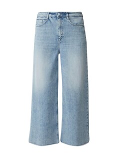 Широкие джинсы Comma Casual Identity, светло-синий