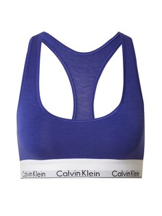 Бюстгальтер без косточек Calvin Klein, темно-синий