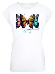 Рубашка F4Nt4Stic Schmetterling Illusion, белый