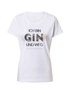 Рубашка Einstein &amp; Newton Gin Weg, от белого