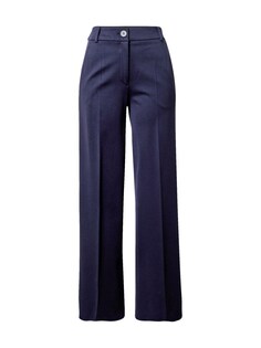Свободные плиссированные брюки Esprit, темно-синий