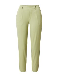 Узкие брюки со складками спереди Object LISA, тростник