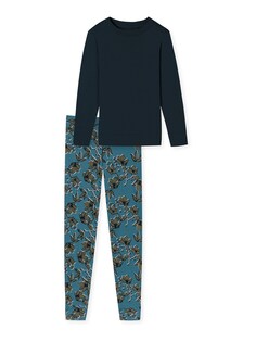Пижама Schiesser Contemporary Nightwear, ночной синий