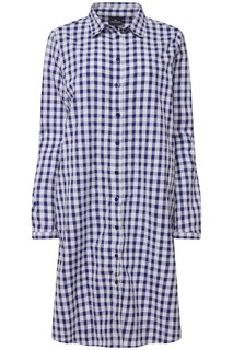 Рубашка-платье Laurasøn, фиолетовый/белый