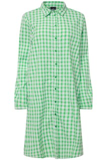 Рубашка-платье Laurasøn, зеленый