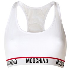 Бюстгальтер без косточек Moschino, белый