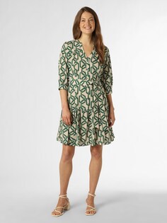 Платье Marie Lund, бежевый/зеленый