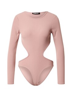 Боди-рубашка Fashion Union GINNI, темно-розовый